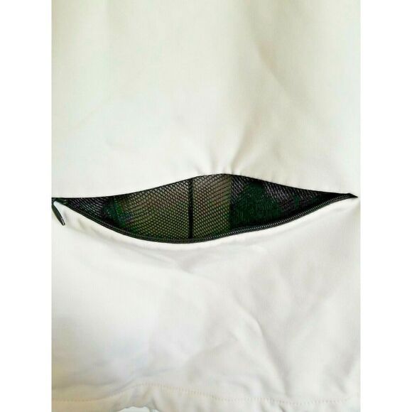 Halifax Traders Women's Small Puffer Coat Zip Up Eggshell/Black‎ Jacket Size S - Picture 9 of 10